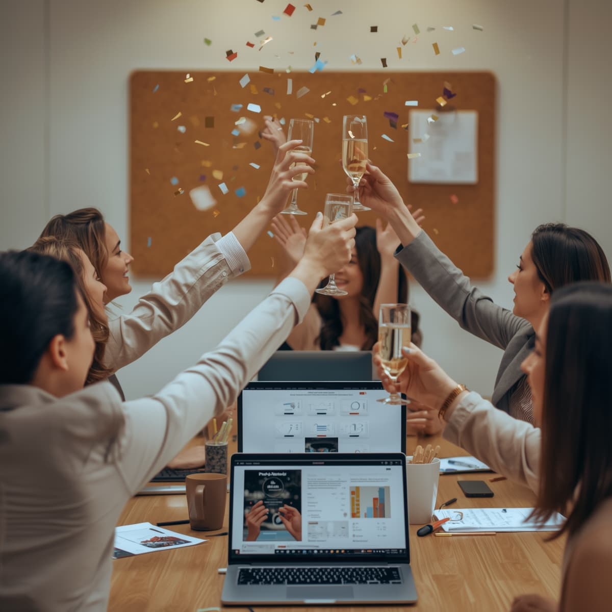 Celebrating project success